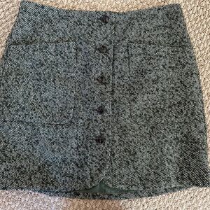 Madewell Olive Green Skirt